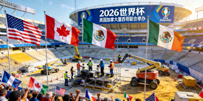 2026世界杯筹备现场 - 美国加拿大墨西哥联合举办盛况